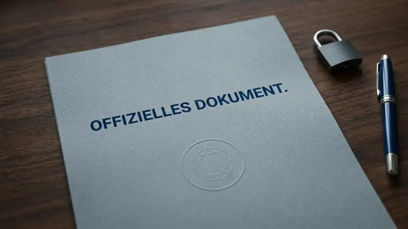 Symbolische Darstellung der deutschen Glücksspielregulierung mit Whitelist, Einzahlungslimit und Sperrsystem