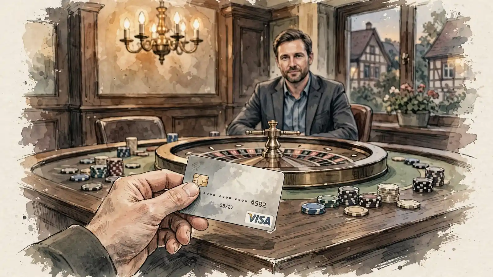 Online-Casino mit Visa bezahlen: Ablauf und Prüfung