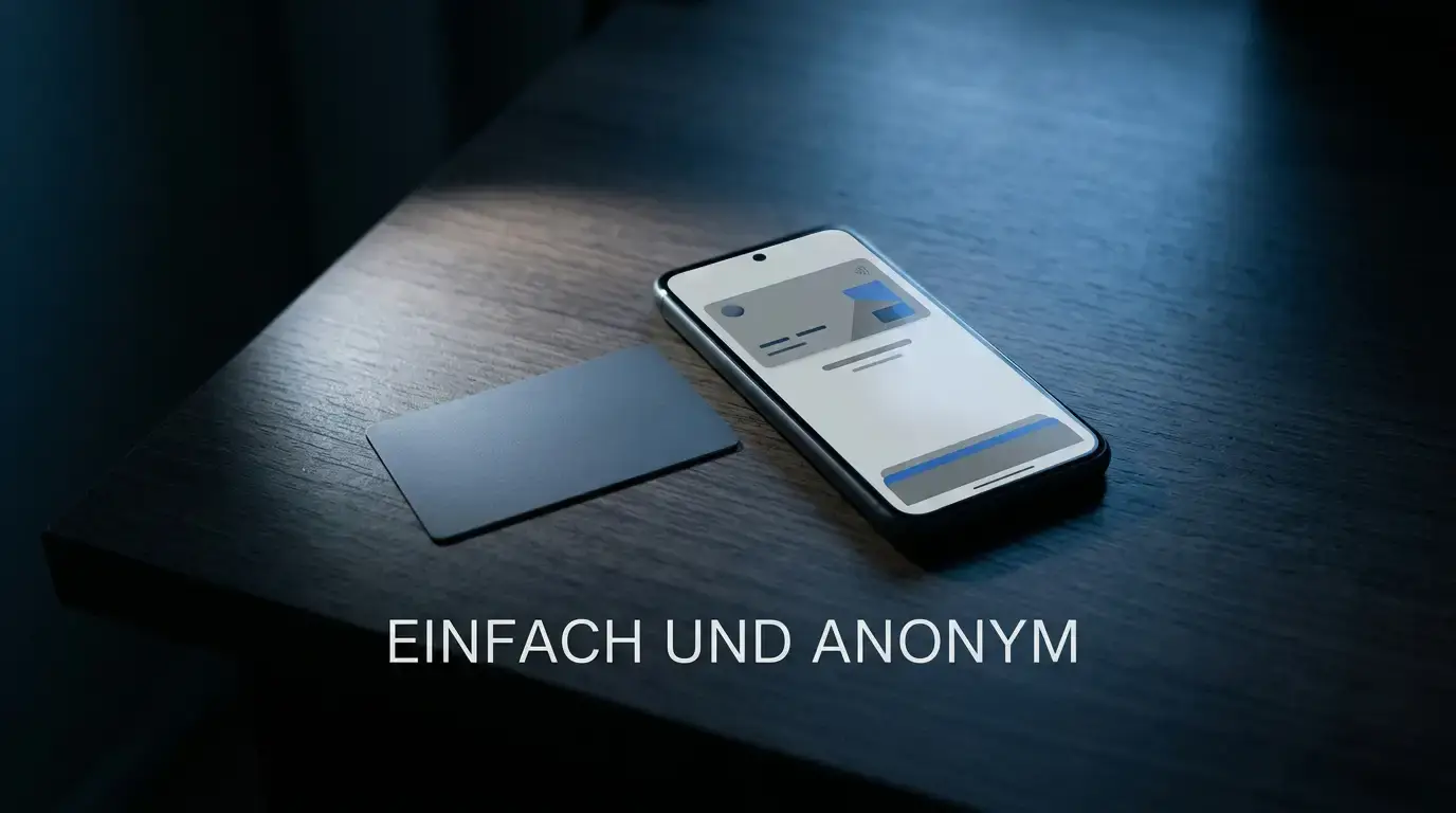 Symbolbild zur vermeintlichen Anonymität von Krypto- und Prepaid-Zahlungen im Casino