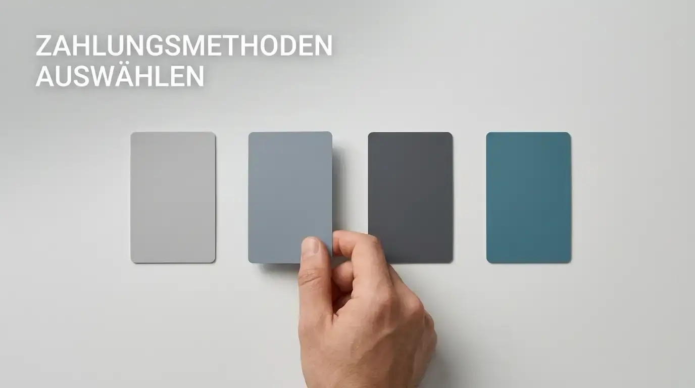 Neutrale Gegenüberstellung verschiedener Zahlungsmethoden für Einzahlungen im Online-Casino